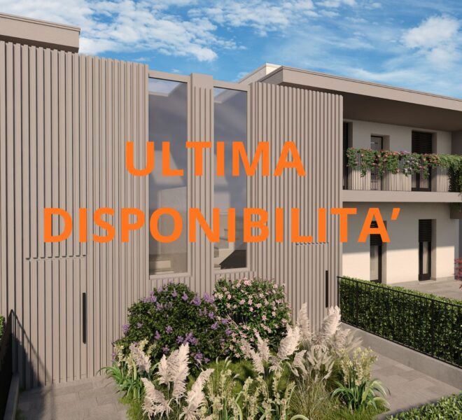 ULTIMA DISPONIBILITA’