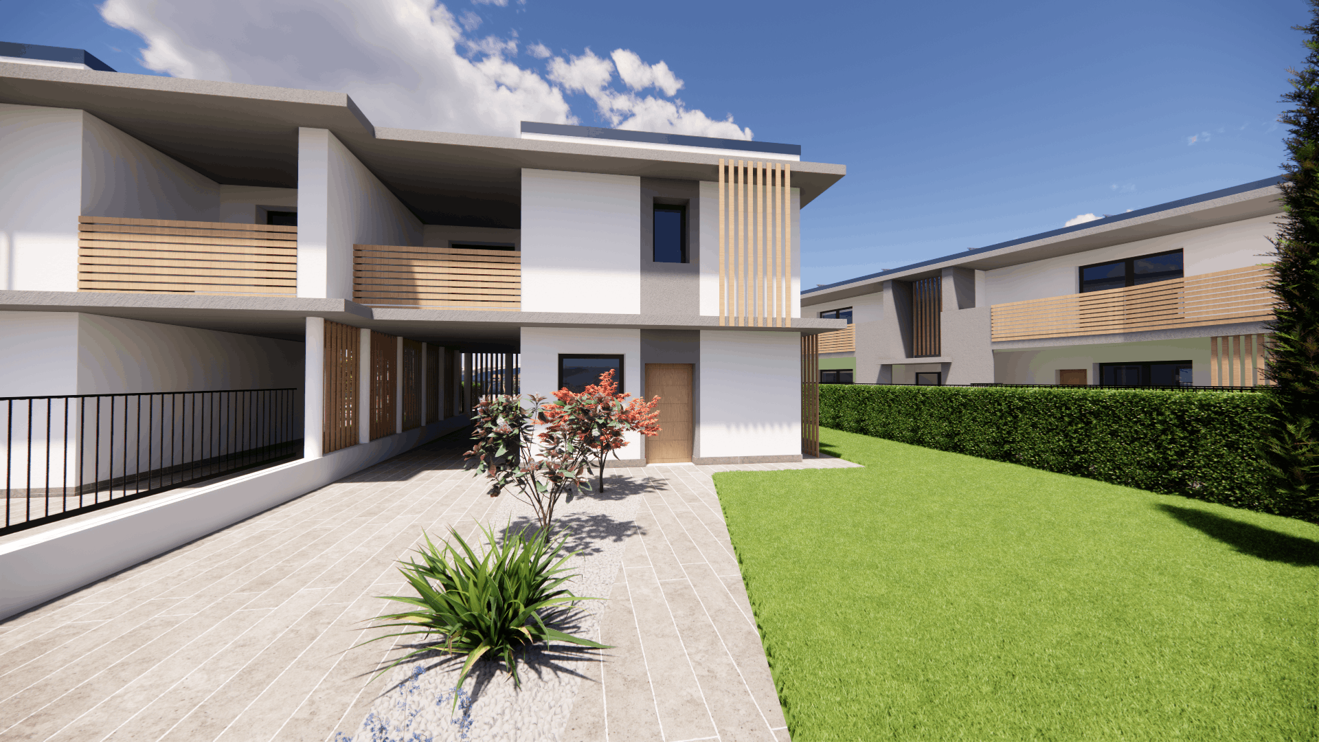 BARZANA – NUOVI APPARTAMENTI E VILLETTE INDIPENDENTI